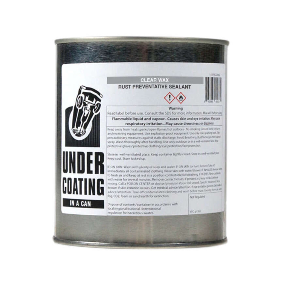 Buy Undercoating in a Can, Clear Wax Coating Here