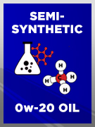 Semi Synthetic SAE 0w-20