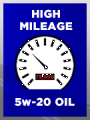 High Mileage SAE 5w-20