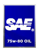 SAE 75w-80, API GL-5 Gear Oil