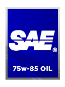 SAE 75w-85, API GL-5 Gear Oil