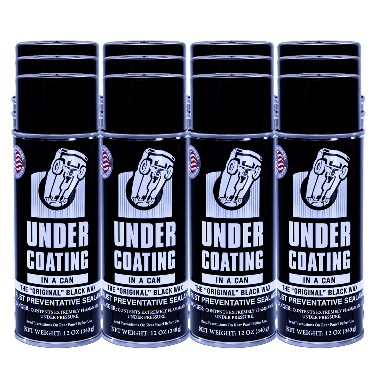 Undercoating In A Can, Black Wax Coating
