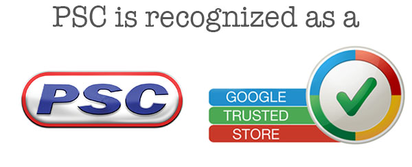 PSC is recognized as a Google trusted store