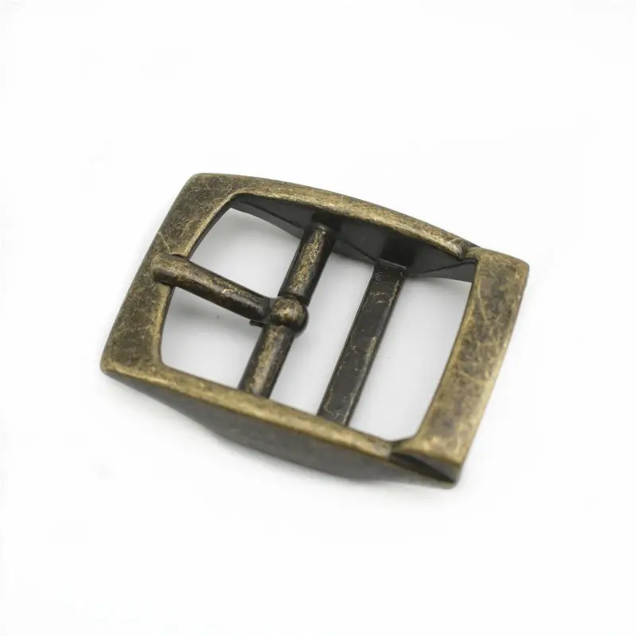Solid Brass Double Bar Buckle - TCD Supplies