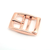 rose gold double bar buckle