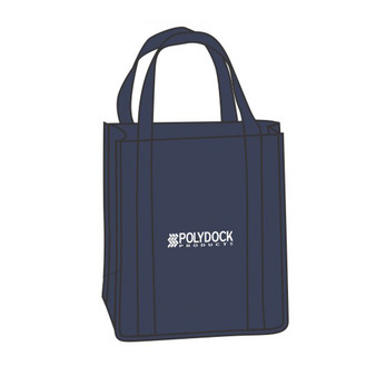 PolyDock Grocery Tote - 15" x 13"  - BOX OF 10