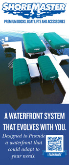 ShoreMaster Vertical Banner - A WATERFRONT SYSTEM THAT EVOLVES WITH YOU