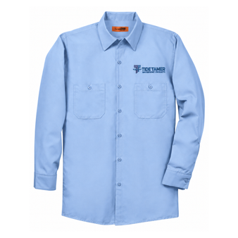 Men's Red Kap Poplin Long Sleeve Work Shirt