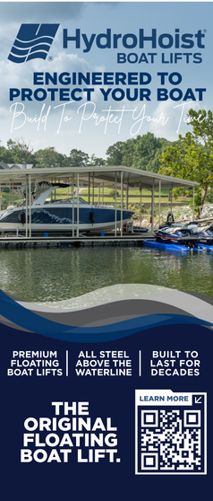 HydroHoist Boat Lifts Retractable Banner