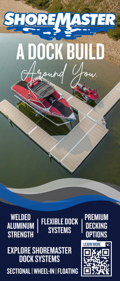 ShoreMaster Dock Systems Retractable Banner