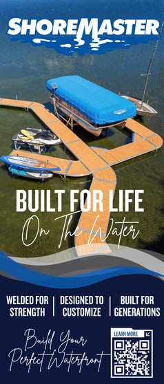 ShoreMaster Evergreen Retractable Banner