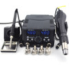 2 IN 1 800W LED Digital Soldering Station Hot Air Gun Rework Station Electric Soldering Iron For Phone PCB IC SMD BGA Welding