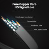 UGREEN Ethernet Cable Cat8 40Gbps Flat Network Cable High Speed Cat8 U/FTP for Laptop PC Router PS 4 Lan Patch Cord Cable RJ45