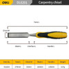 DELI Wood Carving Flat Chisel 10mm~25mm Carving Knife For Woodcut Working Carpenter Woodworking Tools For Carpenter Wood Tools