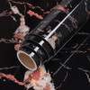3D Marble Vinyl Waterproof Wallpaper for Bathroom Table Kitchen Ambry Countertop Self Adhesive Sticker for Furniture Home Decor