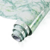 3D Marble Vinyl Waterproof Wallpaper for Bathroom Table Kitchen Ambry Countertop Self Adhesive Sticker for Furniture Home Decor