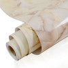 3D Marble Vinyl Waterproof Wallpaper for Bathroom Table Kitchen Ambry Countertop Self Adhesive Sticker for Furniture Home Decor