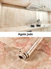 3D Marble Vinyl Waterproof Wallpaper for Bathroom Table Kitchen Ambry Countertop Self Adhesive Sticker for Furniture Home Decor