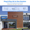 Hiseeu 4K 8MP 5MP POE IP Camera Audio Record CCTV Security Surveillance Camera Waterproof IP66 Outdoor Home Video H.265