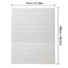 70cm*1m 3D Brick Pattern Wall Panels Wallpaper DIY Waterproof for Living Room Bedroom Kitchen Background Wall Decoration