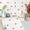 70cm*1m 3D Brick Pattern Wall Panels Wallpaper DIY Waterproof for Living Room Bedroom Kitchen Background Wall Decoration
