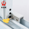 KAK Adjustable Window Lock Stopper Safety Locks for Kids and Pets Anti-theft Door Lock Non Punch Sliding Window Lock Hardware