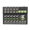 10-Channel Mixing Console Digital Audio Mixer Stereo Mic/Line Mixer Reverb & 48V Phantom Power for Recording DJ Live Karaoke