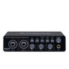 BOMGE U202 USB Audio Interface with Mic Preamplifier XLR/TSR/TS Ports 48V 32-Bit/192kHz Resolution for Computer Recording Stream