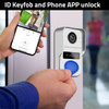 2MP Tuya Smart Video Doorbell WiFi Outdoor Door bell 1080P camera WiFi Video Intercom Wireless doorbell Camera IC Card for Home