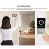 720P Video Doorbell 4.3‘’ Color Screen Home Intercom Kits for RFID Access Control System Villa
