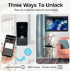 2 Wires Tuya Wifi Video Intercom System 1080P Smart Home Video Doorphone 10" Color Touch Screen Wireless Doorbell Apartment