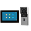 TUYA Wifi Video Doorbell 1080P 10 Inch 7 Color Touch Screen Smart APP Home Visual Intercom Kits for RFID Access Control System