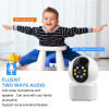 Xiaomi 4K WiFi Home Security Camera Dual Screen Baby Monitor AI Human Detection Night Vision CCTV Video Surveillance New Design