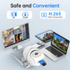 Lenovo 3MP HD Smart Wifi PTZ Camera Outdoor 5x Digital Zoom Auto Tracking ONVIF CCTV IP Camera Security Video Surveillance Cam