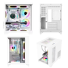 AOC CG391 PC Case MATX Gaming Desktop Case Supports 240 Water Cooling With 3 Fans Computer Case Sea View Room