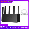 Tenda Router BE5100 2.5G WiFi 7 5011Mbps Network Port 512MB Memory 2.4/5GHz Dual Broadband Access Network Security Protection