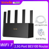 Tenda Router BE5100 2.5G WiFi 7 5011Mbps Network Port 512MB Memory 2.4/5GHz Dual Broadband Access Network Security Protection