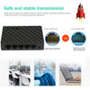 5 Port 1000Mbps Gigabit Network Switch RJ45 Ethernet Switching Splitter Shunt Gigabit Ethernet Fast Internet LAN Repeater Hub