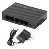 5 Port 1000Mbps Gigabit Network Switch RJ45 Ethernet Switching Splitter Shunt Gigabit Ethernet Fast Internet LAN Repeater Hub