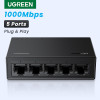 UGREEN Ethernet Switch 1000Mbps Mini Network Expansion 5 Ports All Gigabit for Router PC Lan Hub Full/Half Duplex Plug and Play