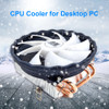 Computer Host Fan Cooling Fan Desktop PC Computer Cooler 4 Heatpipes CPU Radiator 12V 3Pin for Intel LGA 2011