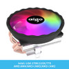 Aigo ICE400X 4 heat pipes cpu cooler Fan RGB 4pin PWM Computer Case Fan Silent Intel LGA 1700 1200 1150 1151 AMD AM3 AM4