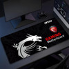 MSI Table Mat Mouse Pad Desk Mouse Pad Cute HD Desk Pad Extended Gaming Keyboard Mats Large XXL Gamer Mousepad 90x40