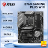 MSI B760 GAMING PLUS WIFI Motherboard INTEL B760 LGA 1700 support 14900 14700 14600 13500 12700 12100 cpu DDR5 256GB M.2 ATX