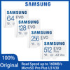 Samsung Micro SD Card for Camera EVO Plus Memory 256GB 512GB 64GB 128GB High Speed Card for Camera,DJI drone,GoPro,pocket3