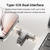 Lexar USB 3.2 Flash Drive Type-C Pen Drive DT40 High Speed Pendrive 128GB 256GB OTG Dual Memory Stick U Disk for iPhone 15 PC