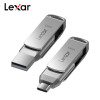 Lexar USB 3.2 Flash Drive Type-C Pen Drive DT40 High Speed Pendrive 128GB 256GB OTG Dual Memory Stick U Disk for iPhone 15 PC