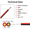 2Pin Electrical Cable LED Wires 22 20 18AWG 3 4 5 6 Pin Speaker Automotive Cables For 5050 SMD WS2812B RGB RGBWW Strip Light