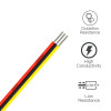 2Pin Electrical Cable LED Wires 22 20 18AWG 3 4 5 6 Pin Speaker Automotive Cables For 5050 SMD WS2812B RGB RGBWW Strip Light