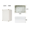 Junction ABS Box for Electronic Project Electrical Cable IP67 Outdoor Waterproof Plastic Cases DIY Sealed Enclosure Wire Box Kit